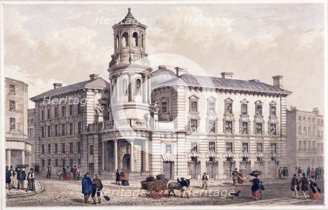 St Thomas' Hospital, Lambeth, London, 1871. Artist: Anon