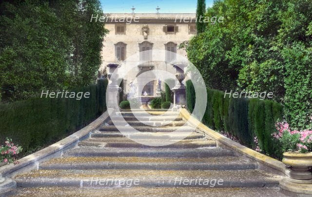 Villa La Pietra, via Bolognese, 120, Florence, Tuscany, Italy, 1925. Creator: Frances Benjamin Johnston.