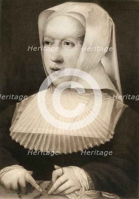 'Margaret of Savoy, Regent of the Netherlands', (1902). Artist: Unknown