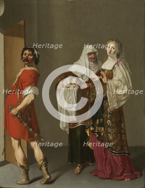 Salome with the Head of Saint John the Baptist, mid-1600s. Creator: Jacob Duck (Dutch, c. 1600-1667).