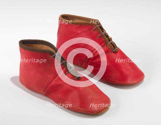 Shoes, American, 1840-49. Creator: Unknown.