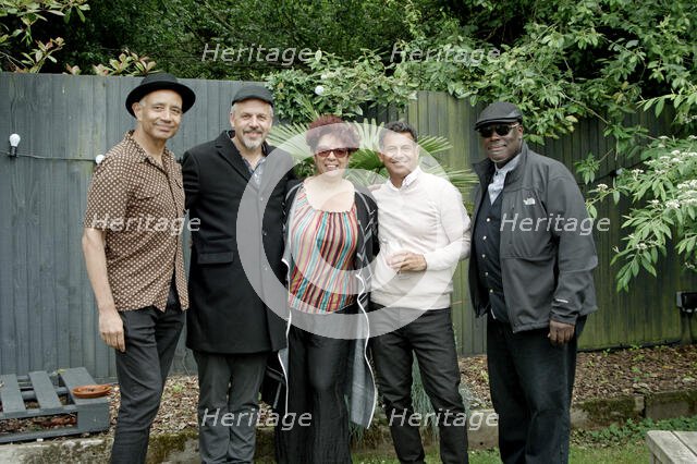 Mark Cherrie, Neville Malcolm, Sam Alexander, Shireen Francis, Dominic Grant, Three Horseshoes, 2021 Creator: Brian O'Connor.