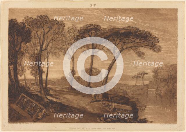 The Temple of Minerva Medica, published 1811. Creator: JMW Turner.