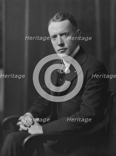 Mr. Daniel S. Boulton, portrait photograph, 1918 Mar. Creator: Arnold Genthe.