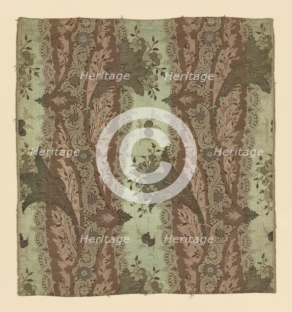 Panel (Dress Fabric), France, 1718/20. Creator: Unknown.