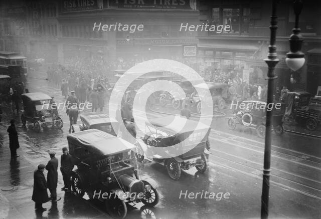 Subway fire, 1/6/15, 1915. Creator: Bain News Service.