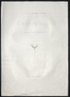 La Maison hantée, 1896. Creator: Odilon Redon (French, 1840-1916).