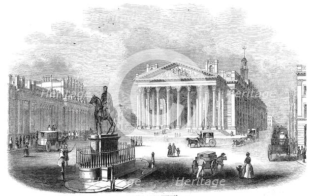 The new Royal Exchange, 1844. Creator: Unknown.