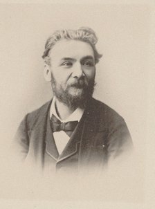 Portrait of the composer Ernest Guiraud (1837-1892), 1887.