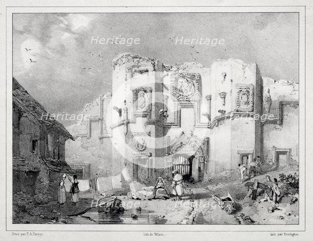 Old Gateway at Stirling, 1826. Creator: Richard Parkes Bonington (British, 1802-1828).