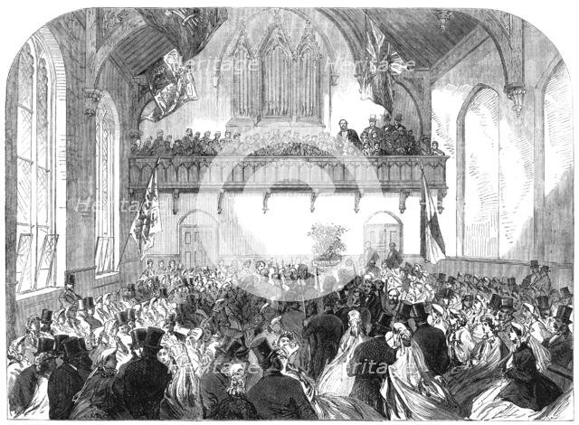 New building for the Masonic Institution for Boys, opened on Saturday last, 1865. Creator: Unknown.