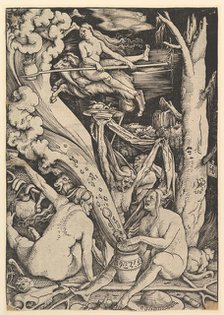 The Witches, 1510. Creator: Hans Baldung.
