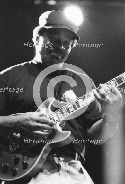Matt "Guitar" Murphy, North Sea Jazz Festival, The Hague, Netherlands, 1999. Creator: Brian Foskett.