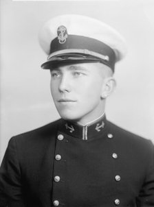 Race F. Crane, Midshipman - Portrait, 1933. Creator: Harris & Ewing.