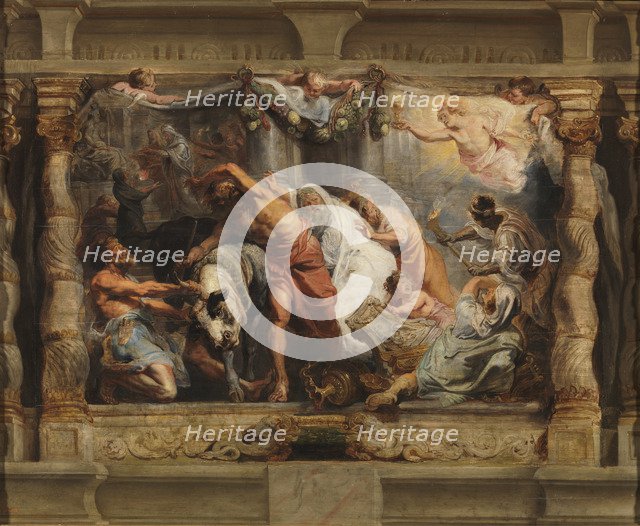 The Triumph of the Eucharist over Idolatry, 1625-1626. Artist: Rubens, Pieter Paul (1577-1640)