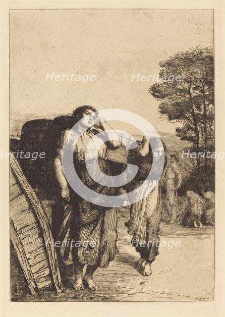 Potato Lifting, 1882. Creator: William Strang.