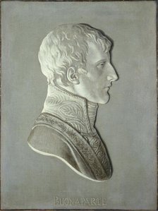 Portrait of Bonaparte (1769-1821), first consul, between 1799 and 1804. Creator: Piat Joseph Sauvage.