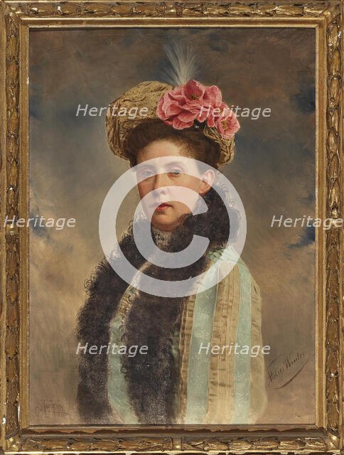 Duchess Margarete Sophie of Württemberg, Archduchess of Austria (1870-1902) , c. 1900. Creator: Knüpfer, C. (active ca 1900).