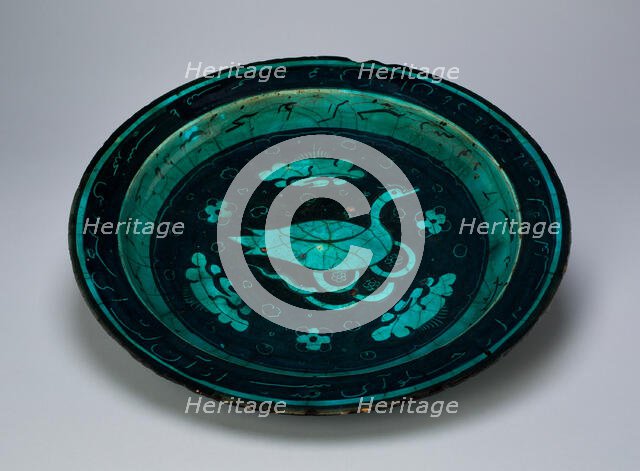 Bowl, Timurid dynasty (1370-1507), late 15th century. Creator: Unknown.