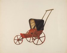 Baby Carriage, 1935/1942. Creator: Fred Hassebrock.