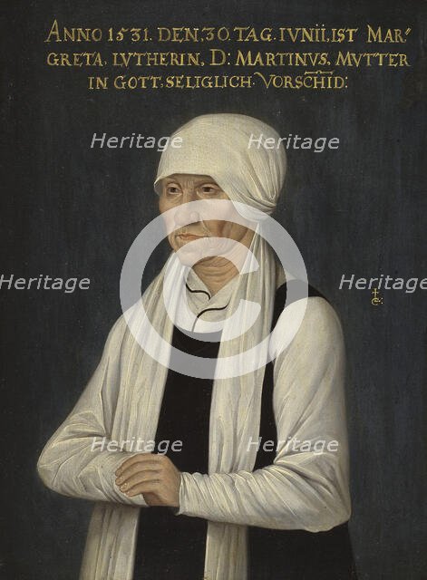 Margaret Luther (died 1531), 18th century. Creator: Unknown.