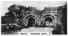 Kashmir Gate, Delhi, India, c1925. Artist: Unknown