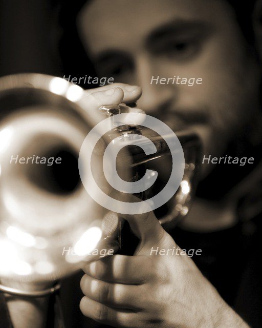 Jonny Bruce, 2008. Artist: Alan John Ainsworth.