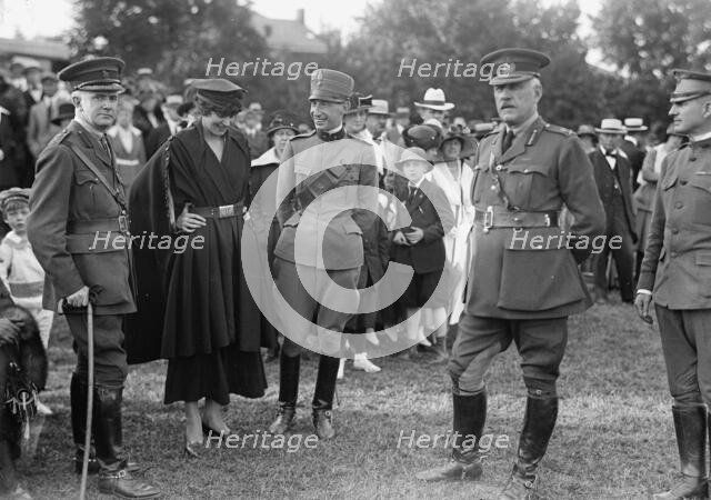 Miss Elizabeth Harding, 2nd from Left, 1917. Creator: Harris & Ewing.