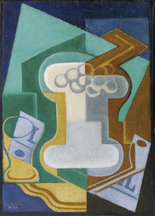 Glass and fruits, 1920.