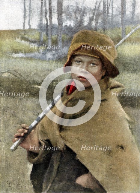 'Farmer's Boy', 1889. Artist: Unknown