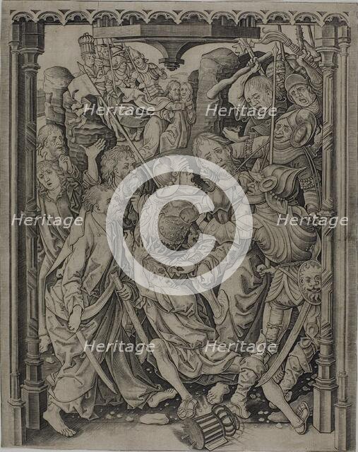 Christ Taken Captive, c.1480. Creator: Master IAM of Zwolle.