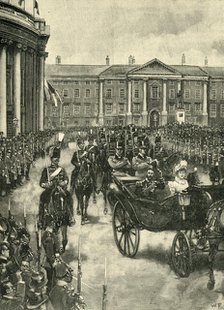 'The Visit of the Duke and Duchess of York to Dublin', 1897, (c1900).  Creator: W.D..