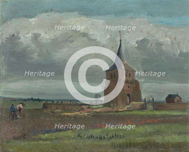 The old tower at Nuenen, 1884. Creator: Gogh, Vincent, van (1853-1890).