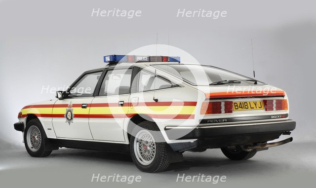 1984 Rover SD1 Police Car. Artist: Unknown.