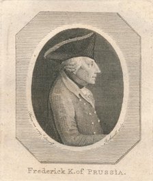 'Frederick K. of Prussia', c1800. Creator: Unknown.