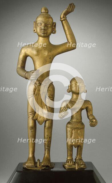 Krishna and Radha, 17th century. Creator: Unknown.