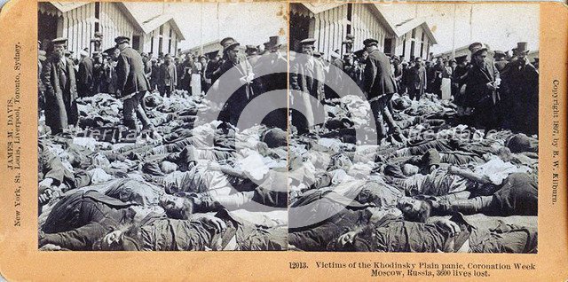 The Khodynka Tragedy, 1896.