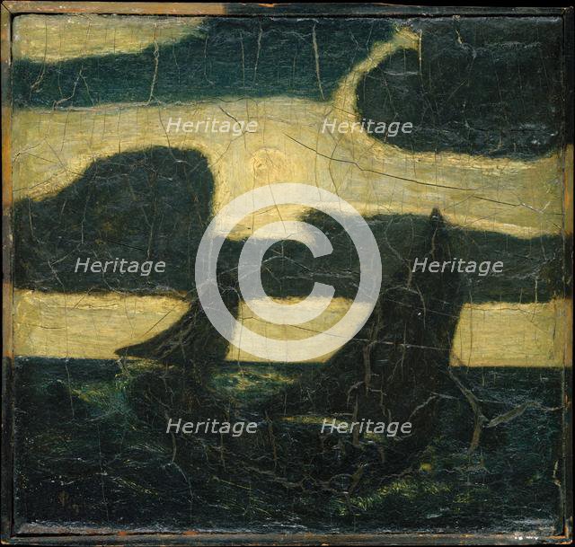 Moonlight Marine, 1870-90. Creator: Albert Pinkham Ryder.