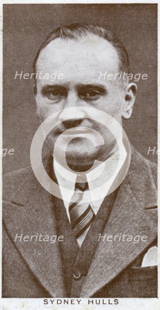 Sydney Hulls, British boxing promoter, 1938. Artist: Unknown