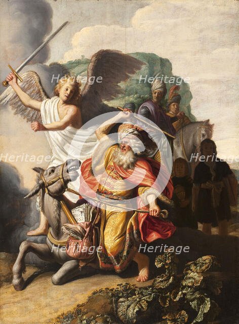 The Prophet Balaam's donkey, 1626. Creator: Rembrandt Harmensz van Rijn.