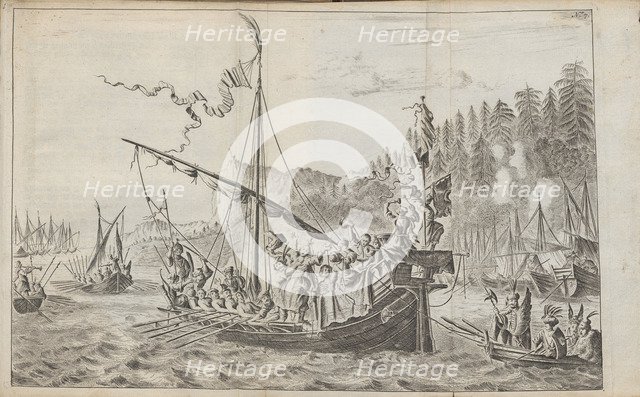 Stenka Razin (From: Drie aanmerkelyke reizen), 1675. Artist: Struys, Jan Jansz. (1630-1694)