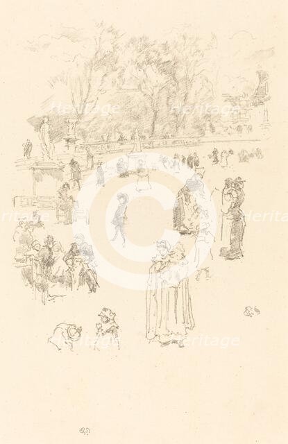 Nursemaids: "Les Bonnes du Luxembourg", 1894. Creator: James Abbott McNeill Whistler.