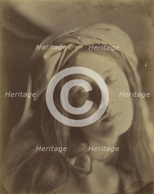 Beatrice, 1866. Creator: Julia Margaret Cameron.