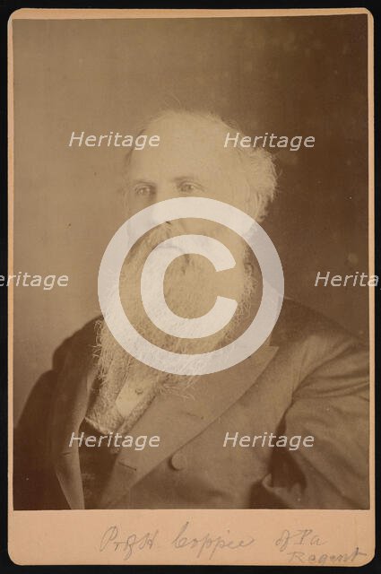 Portrait of Henry Coppee´ (1821-1895), 1875. Creator: Unknown.