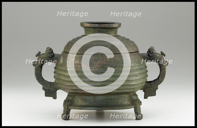 Vessel, Western Zhou dynasty, ca. 9th-8th century BCE. Creator: Unknown.