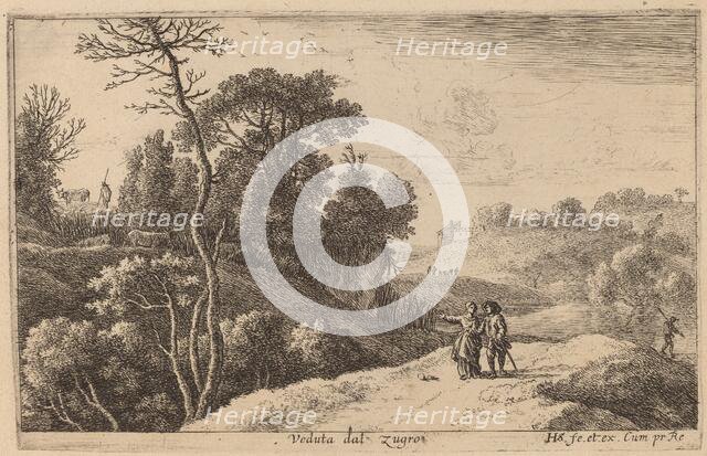 First View of Zugro. Creator: Herman van Swanevelt.