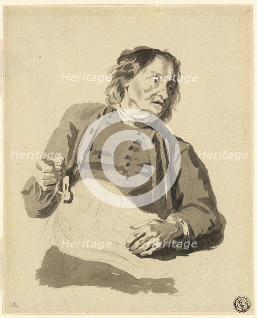 Organ Grinder, n.d. Creator: Jean-Jacques de Boissieu.