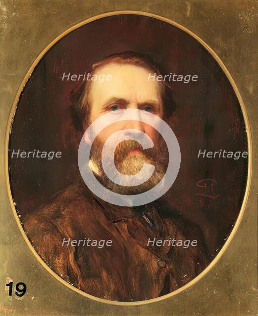 Robert Herdman, Self Portrait, 1883. Creator: Robert Herdman.