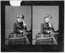 Little girl, between 1865 and 1880. Creator: Unknown.