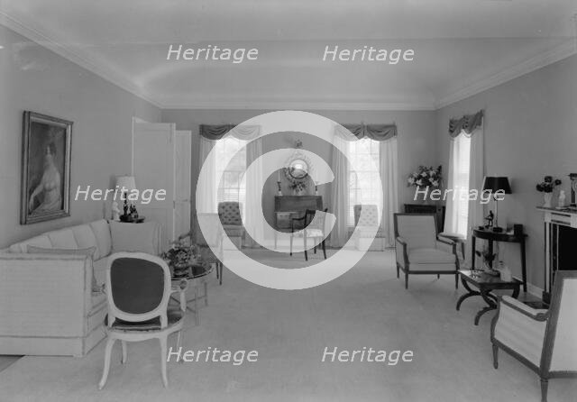 James H. Bereman, residence at 6650 Roxbury Ln., LaGorce Island, Miami Beach, Florida, 1940. Creator: Gottscho-Schleisner, Inc.
